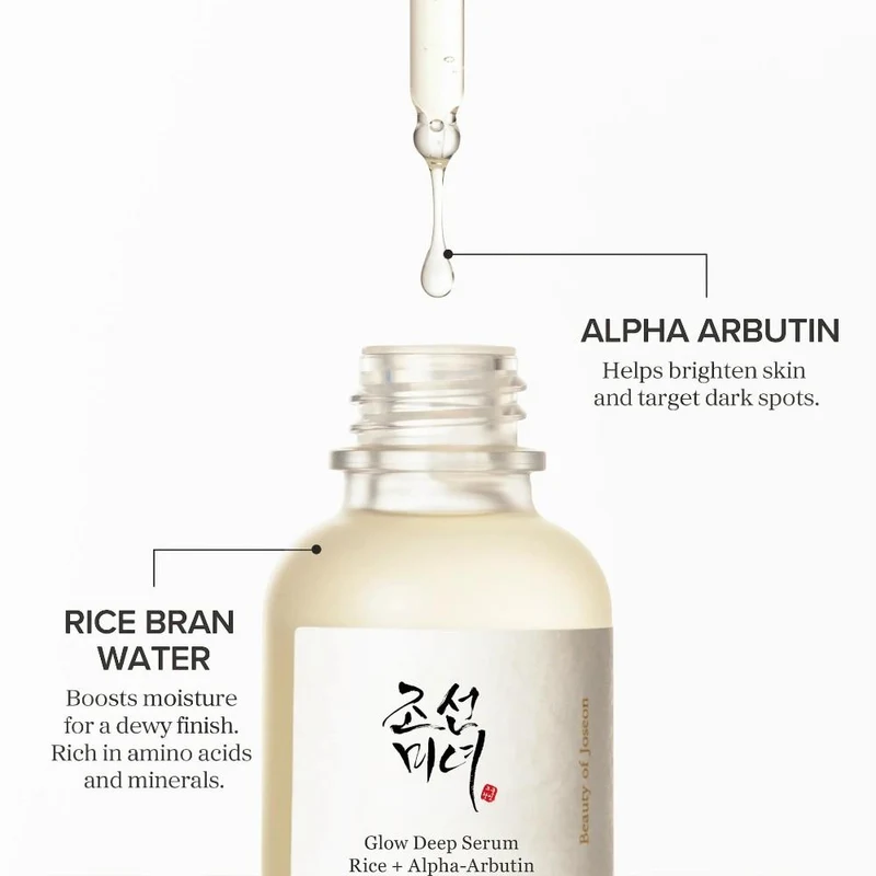 Сыворотка для лица Beauty of Joseon Glow Deep Serum : Rice + Alpha-Arbutin 30 ml 4