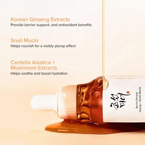 Ser pentru faţă Beauty of Joseon Revive Serum : Ginseng + Snail Mucin 30 ml