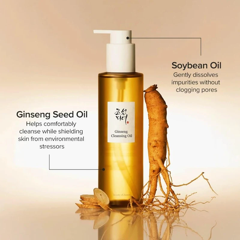 Очищающее масло для лица Beauty of Joseon Ginseng Cleansing Oil 210 ml 4