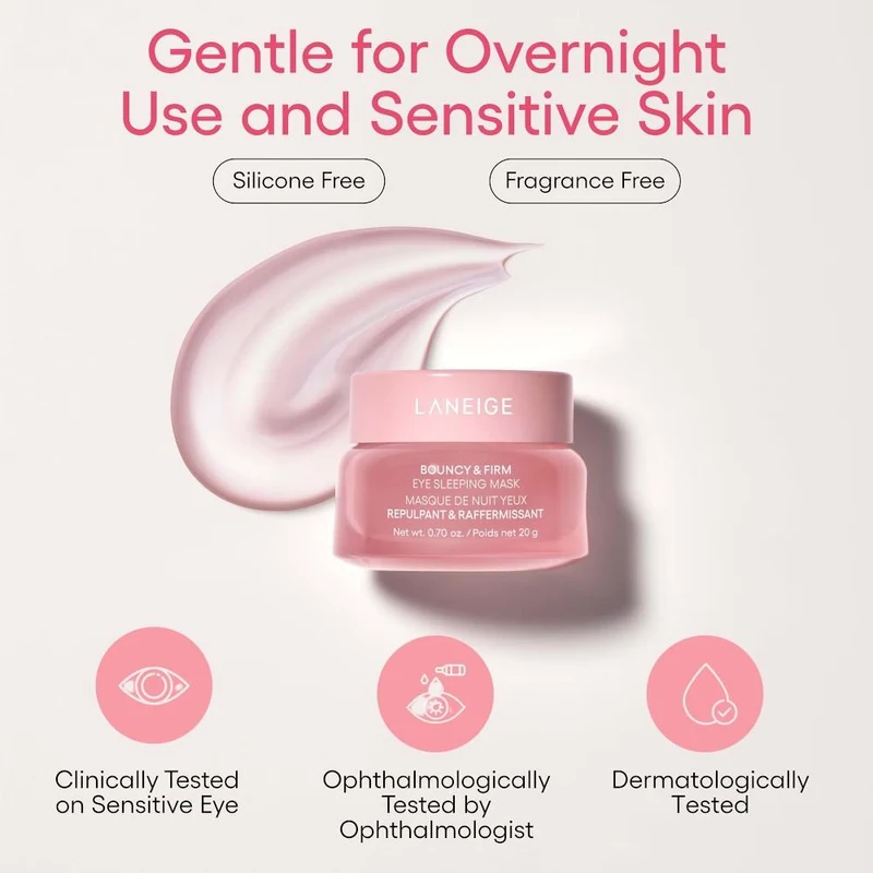 Masca p/u ochi Laneige Bouncy & Firm Eye Sleeping Mask 3
