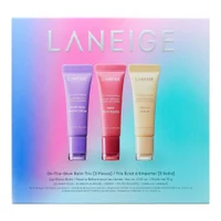 Balsam de buze Laneige On-The-Glow Balm Trio Set 3 pcs