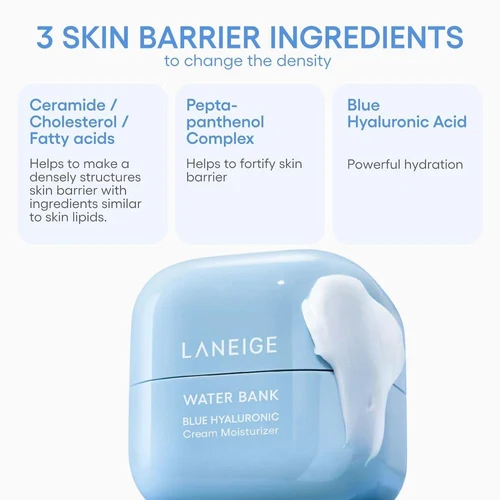 Cremă de faţă Laneige Water Bank Blue Hyaluronic Cream Moisturizer 50 ml