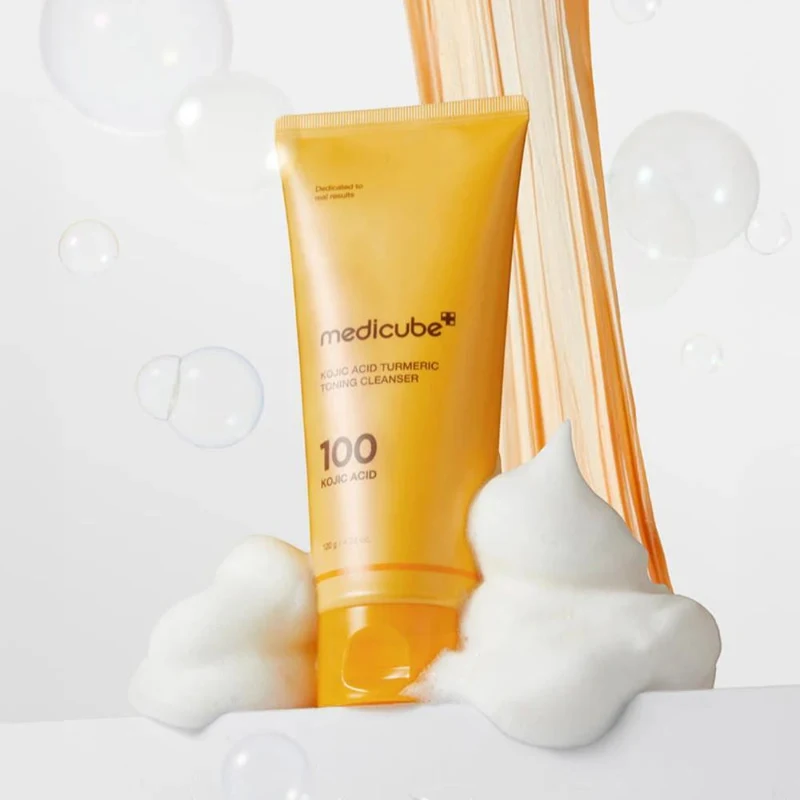 Gel de curatare p/u fata Medicube Kojic Acid Turmeric Toning Cleanser 120 g 3