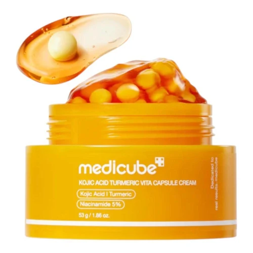 Cremă de faţă Medicube Kojic Acid Turmeric Vita Capsule Cream 53 gr