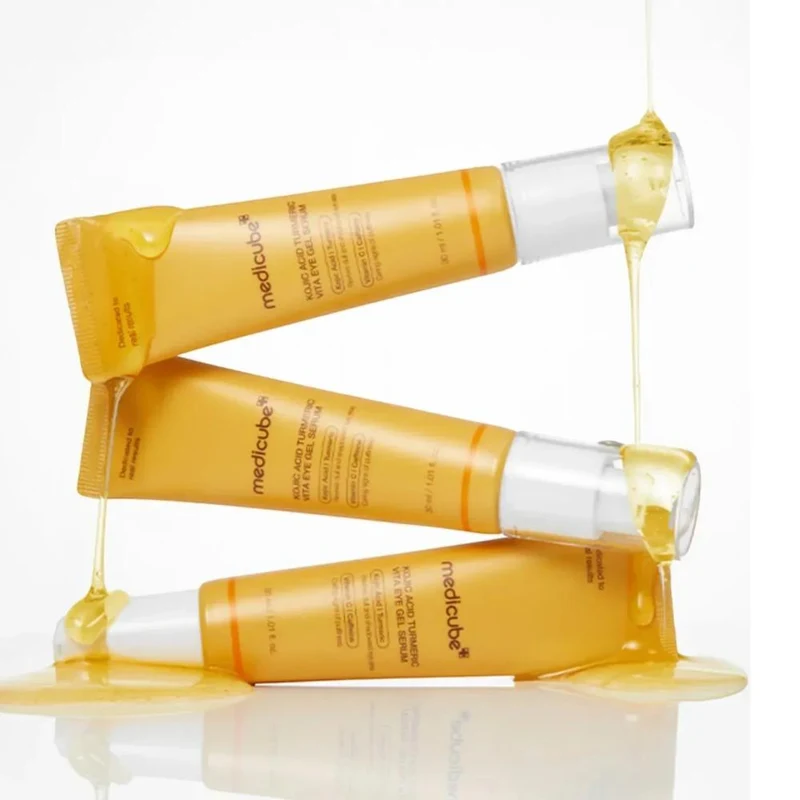 Сыворотка для глаз Medicube Kojic Acid Turmeric Vita Eye Gel Serum 30 ml 4
