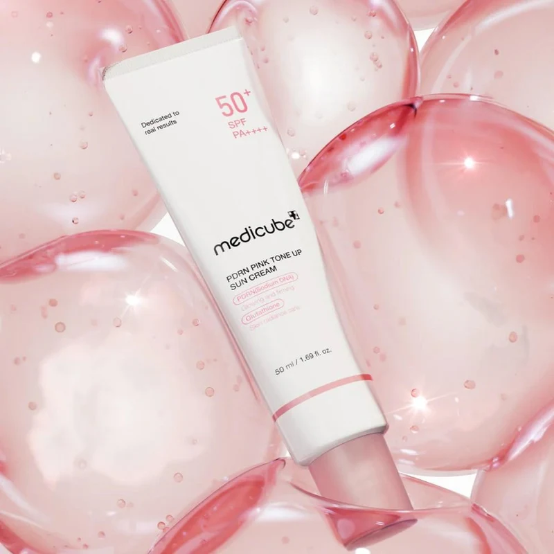 Солнцезащитный крем Medicube PDRN Pink Tone Up Sun Cream SPF 50 50 ml 2