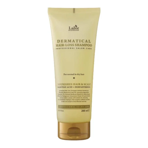 Șampon Lador Dermatical Hair-Loss Shampoo Normal To Dry Hair 200 ml