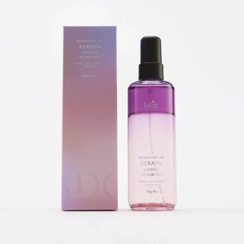 Spray pentru păr Lador Keratin Layered Oil Mist Fig Tea 130 ml 2