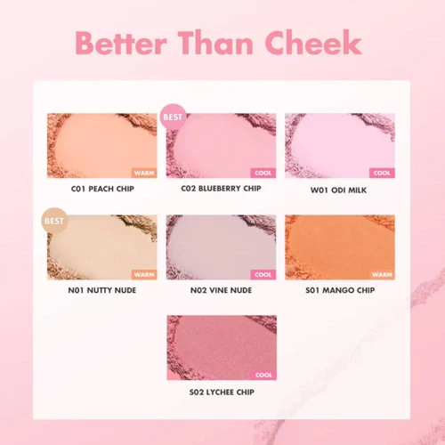 Румяна Rom&nd Better Than Cheek