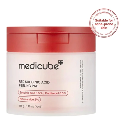 Pad-ri pentru fata Medicube Red Succinic Acid Panthenol 70 Pads
