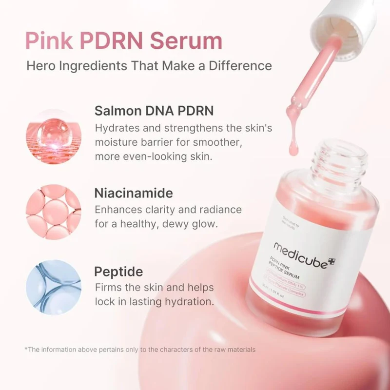 Ser pentru faţă Medicube PDRN Pink Peptide Serum 30 ml 4