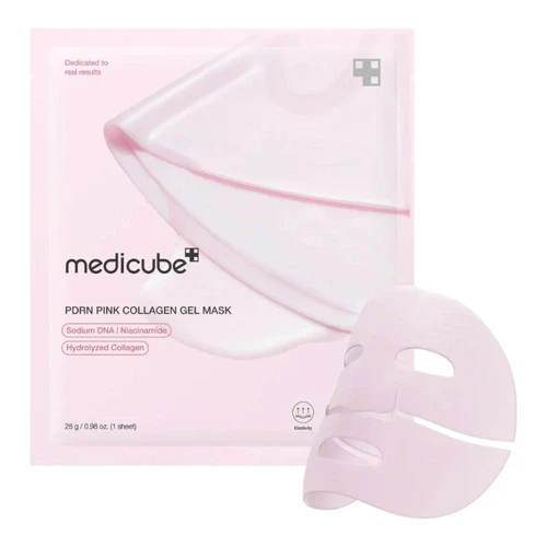 Masca de fata Medicube Salmon PDRN Pink Collagen Jelly Gel Mask