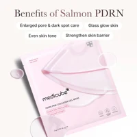 Маска для лица Medicube Salmon PDRN Pink Collagen Jelly Gel Mask 2