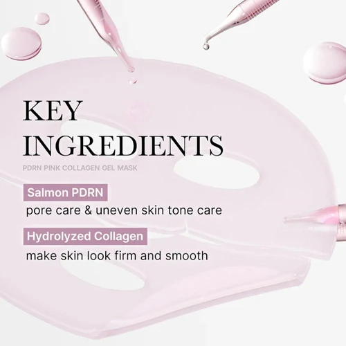 Masca de fata Medicube Salmon PDRN Pink Collagen Jelly Gel Mask