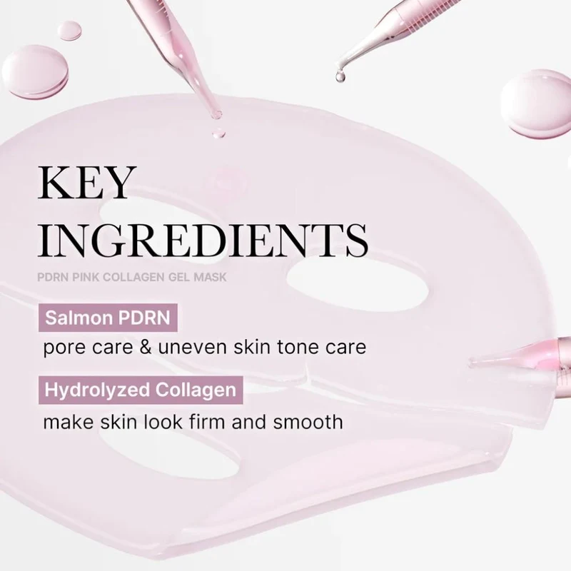 Маска для лица Medicube Salmon PDRN Pink Collagen Jelly Gel Mask 3