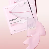 Маска для лица Medicube Salmon PDRN Pink Collagen Jelly Gel Mask 5