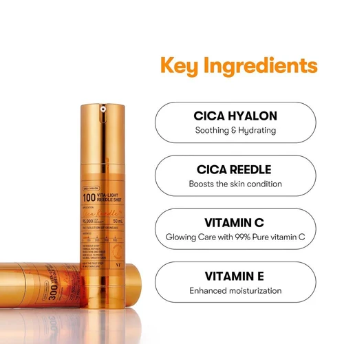 Сыворотка для лица VT Cosmetics Vita-light reedle shot 100, 50 ml