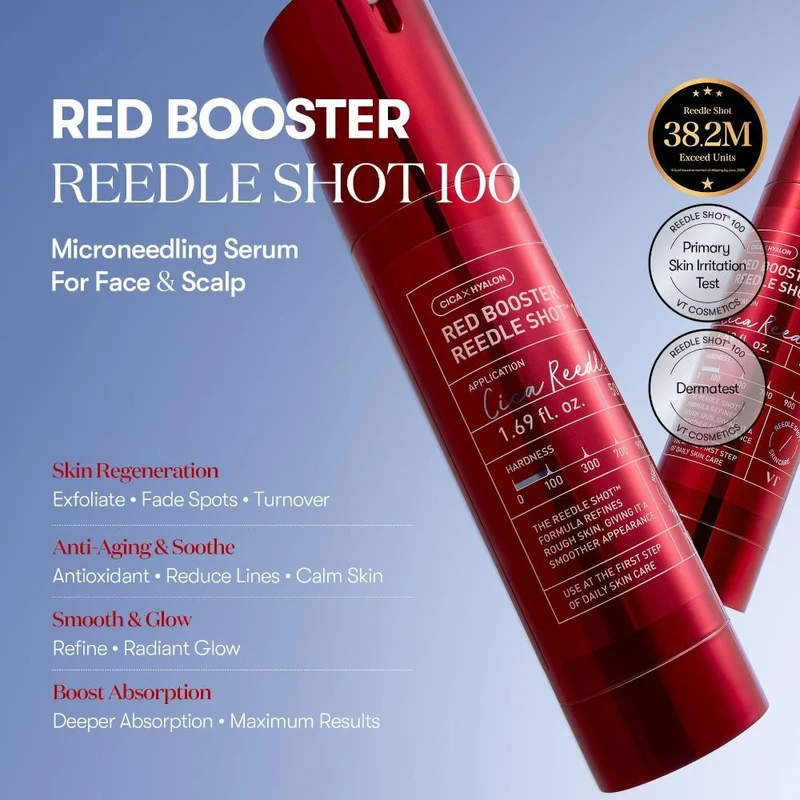 Сыворотка для лица VT Cosmetics Red Booster Reedle Shot 100, 50 ml 4