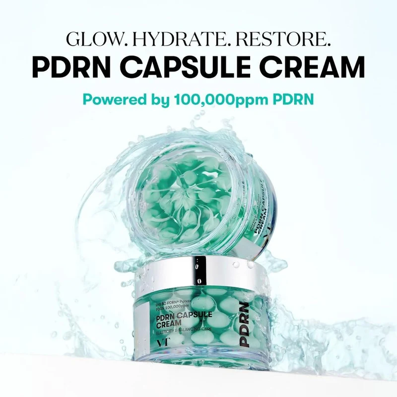 Cremă de faţă VT Cosmetics PDRN HYALURONIC CAPSULE CREAM 100, 50 ml 3
