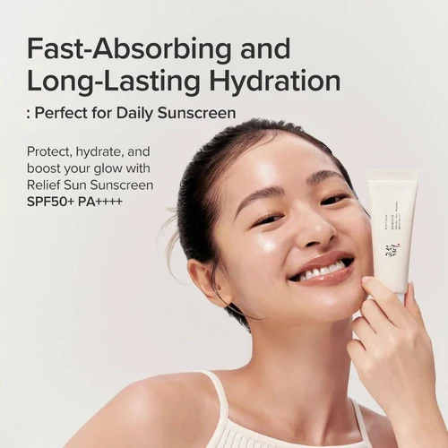Protecție solară pentru față Beauty of Joseon Relief Sun: Rice + Probiotics SPF50+ PA++++ 50 ml