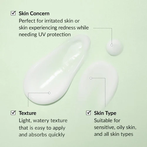 Protecție solară pentru față Dr.Althea Green Tea Fresh Sunscreen 45 ml