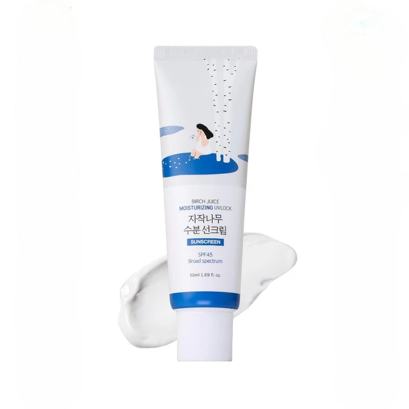 Protecție solară pentru față Round Lab Birch Juice Moisturizing Sunscreen SPF50+PA++++ 50 ml 2