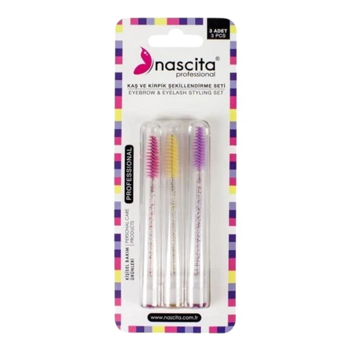 Набор для ресниц и бровей Nascita Eyebrow Brush Set