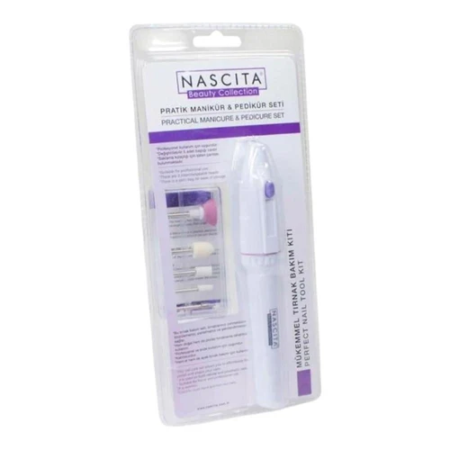Электрическая пилка для маникюра Nascita Electric Manicure Kit With 5 Polish Heads