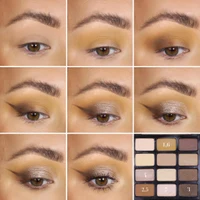 Тени для век Note Love at First Sight Eyeshadow Palette 4