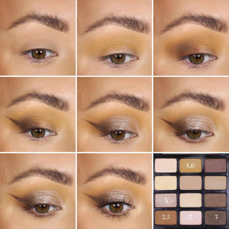 Тени для век Note Love at First Sight Eyeshadow Palette 4