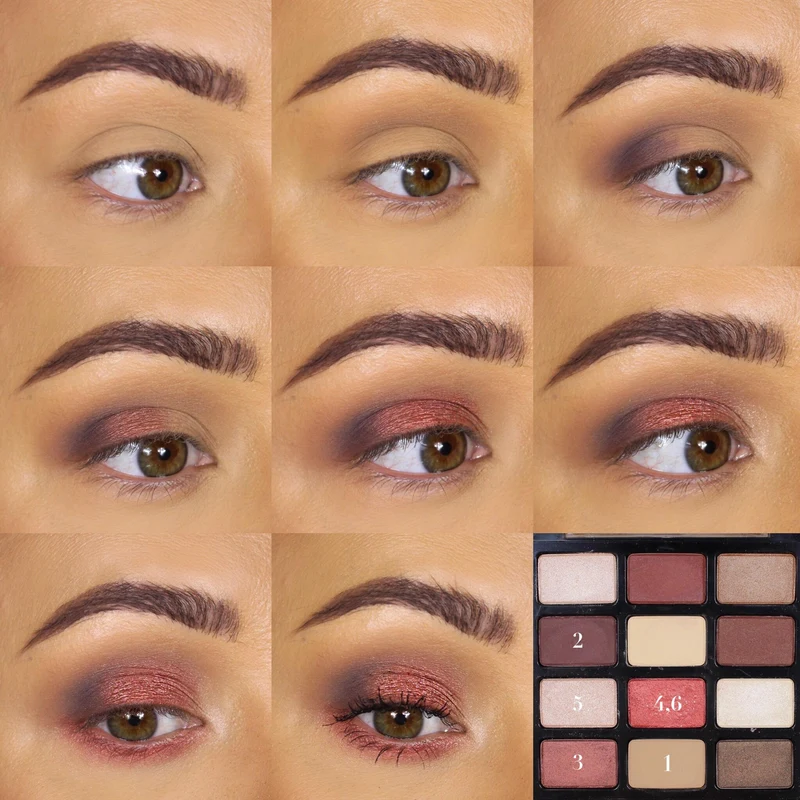 Тени для век Note Love at First Sight Eyeshadow Palette 2