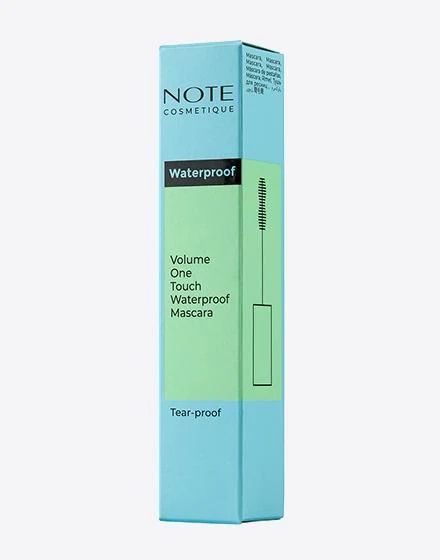 Тушь для ресниц Note Volume One Touch Waterproof Mascara
