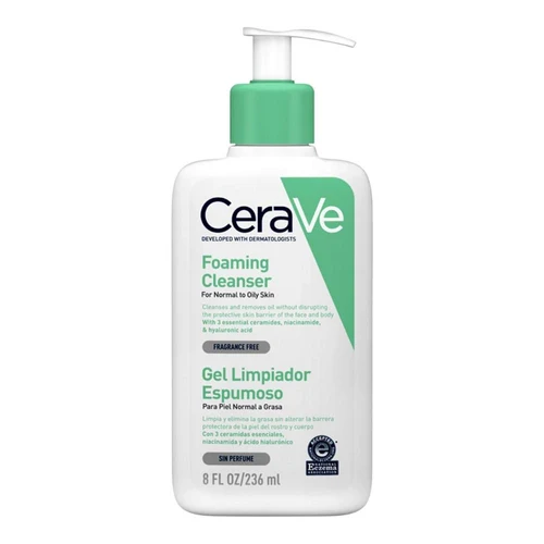 Spuma p/u curatarea fetei CeraVe Foaming Facial Cleanser 236 ml