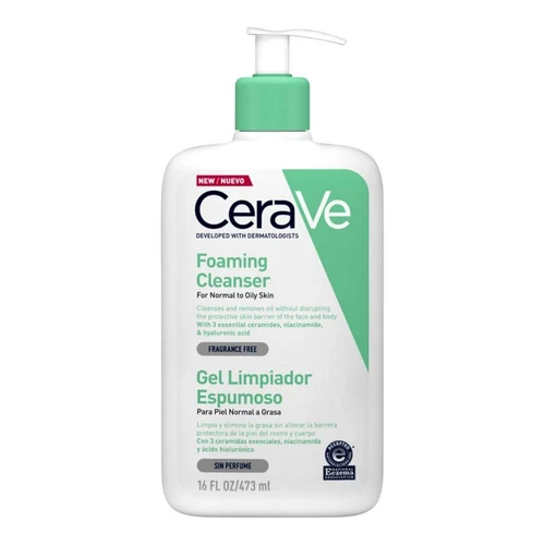 Spuma p/u curatarea fetei CeraVe Foaming Facial Cleanser 473ml
