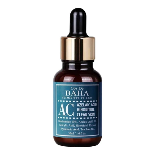 Ser pentru faţă Cos De Baha AC Azelaic Acid Hinokitiol Clear Skin 30 ml