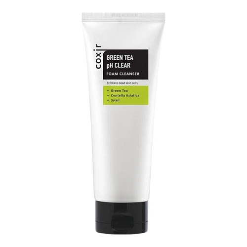 Spuma p/u curatarea fetei Coxir Green Tea Ph Clear Foam Cleanser 150ml