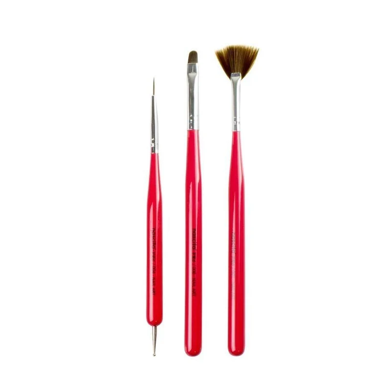 Кисть для маникюра Nascita Nail Art Brush Set 3 pcs 2