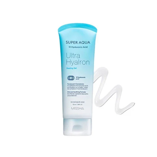 Gel peeling pentru fata MISSHA Super Aqua Ultra Hyalron Peeling Gel 100 ml