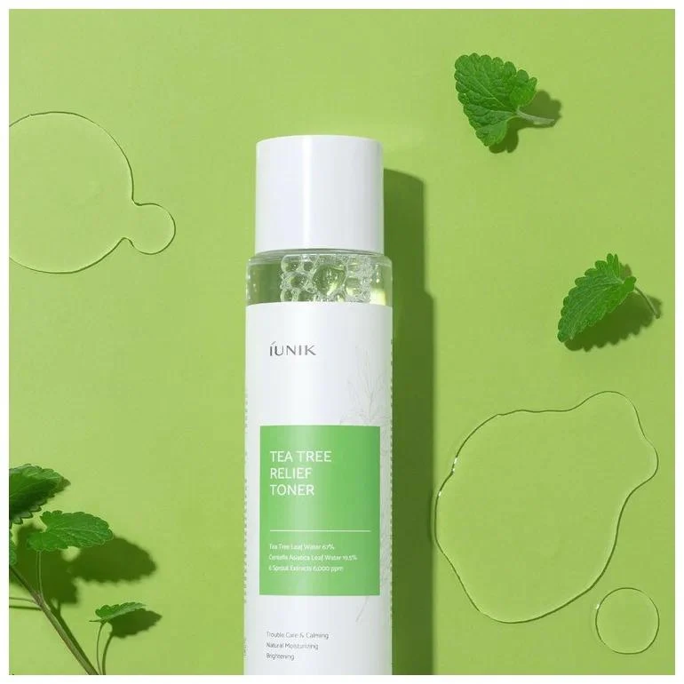 Tonic p/u fata Iunik Tea Tree Relief Toner 200 ml 2
