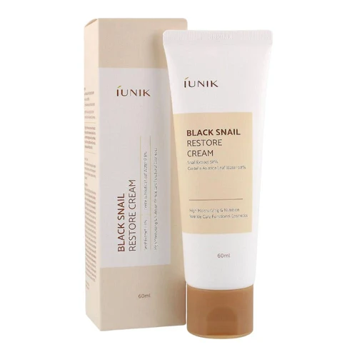 Cremă de faţă Iunik Black Snail Restore Cream 60 ml
