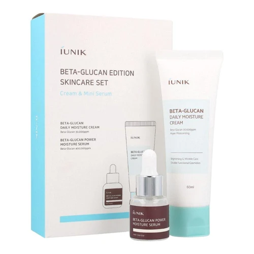 Set de ingrijire pentru fata Iunik Beta Glucan Edition Skin Care Set