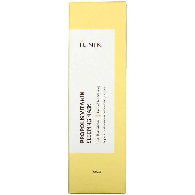 Masca de fata Iunik Propolis Vitamin Sleeping Mask 60ml 2