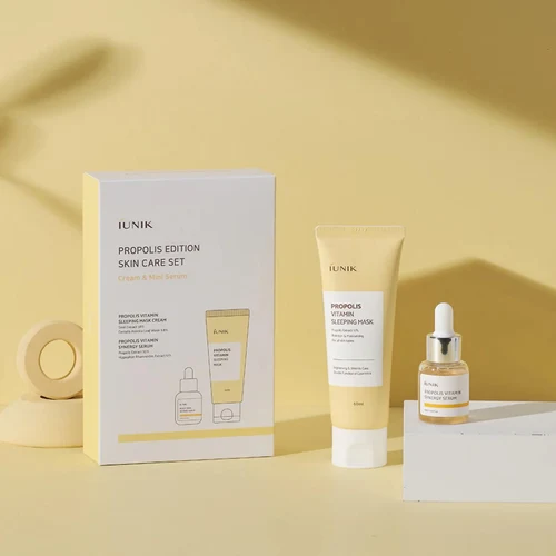 Set de ingrijire pentru fata Iunik Propolis Edition Skin Care Set