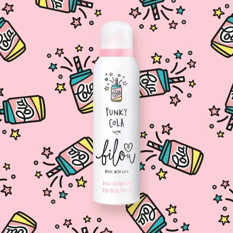 Пена для душа Bilou Funky Cola Shower Foam 200 ml 3