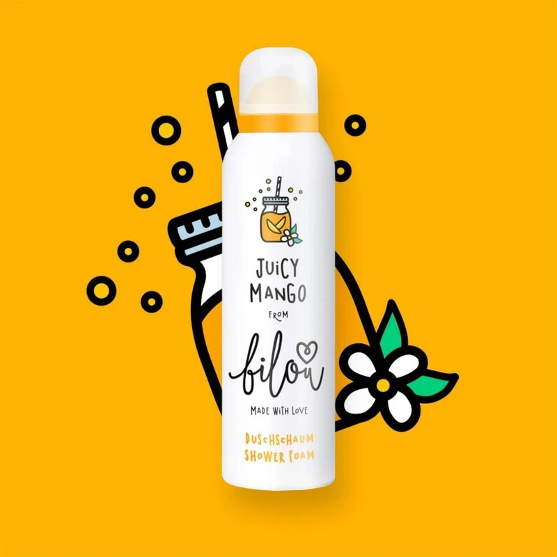 Spuma de dus Bilou Juicy Mango Shower Foam 200 ml 4