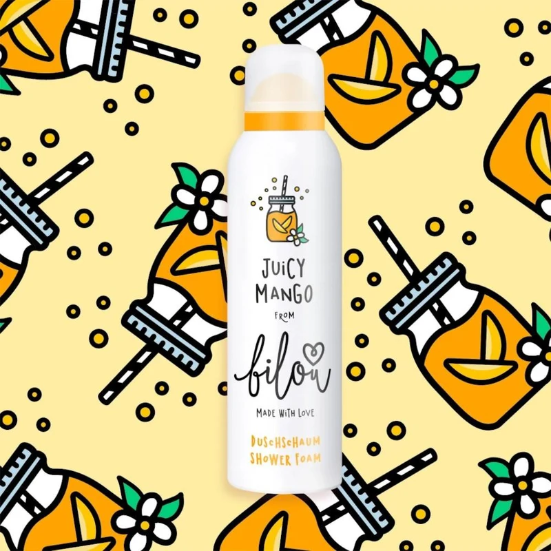 Spuma de dus Bilou Juicy Mango Shower Foam 200 ml 3