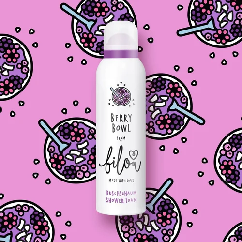 Пена для душа Bilou Berry Bowl Shower Foam 200 ml