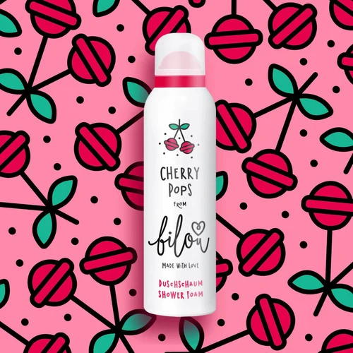 Пена для душа Bilou Cherry Pops Shower Foam 200 ml