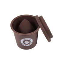 Спонж для нанесения тонального крема Nascita Make-up Sponge Espresso 2