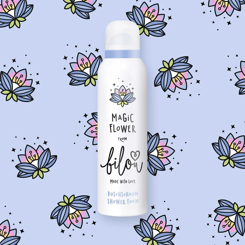 Spuma de dus Bilou Magic Flower Shower Foam 200 ml 3